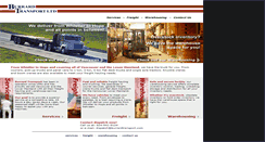 Desktop Screenshot of burrardtransport.com